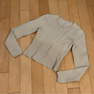 Babaton Pearl Sculpt Knit Sweater